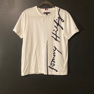 White Tommy Hilfiger T shirt slim fit